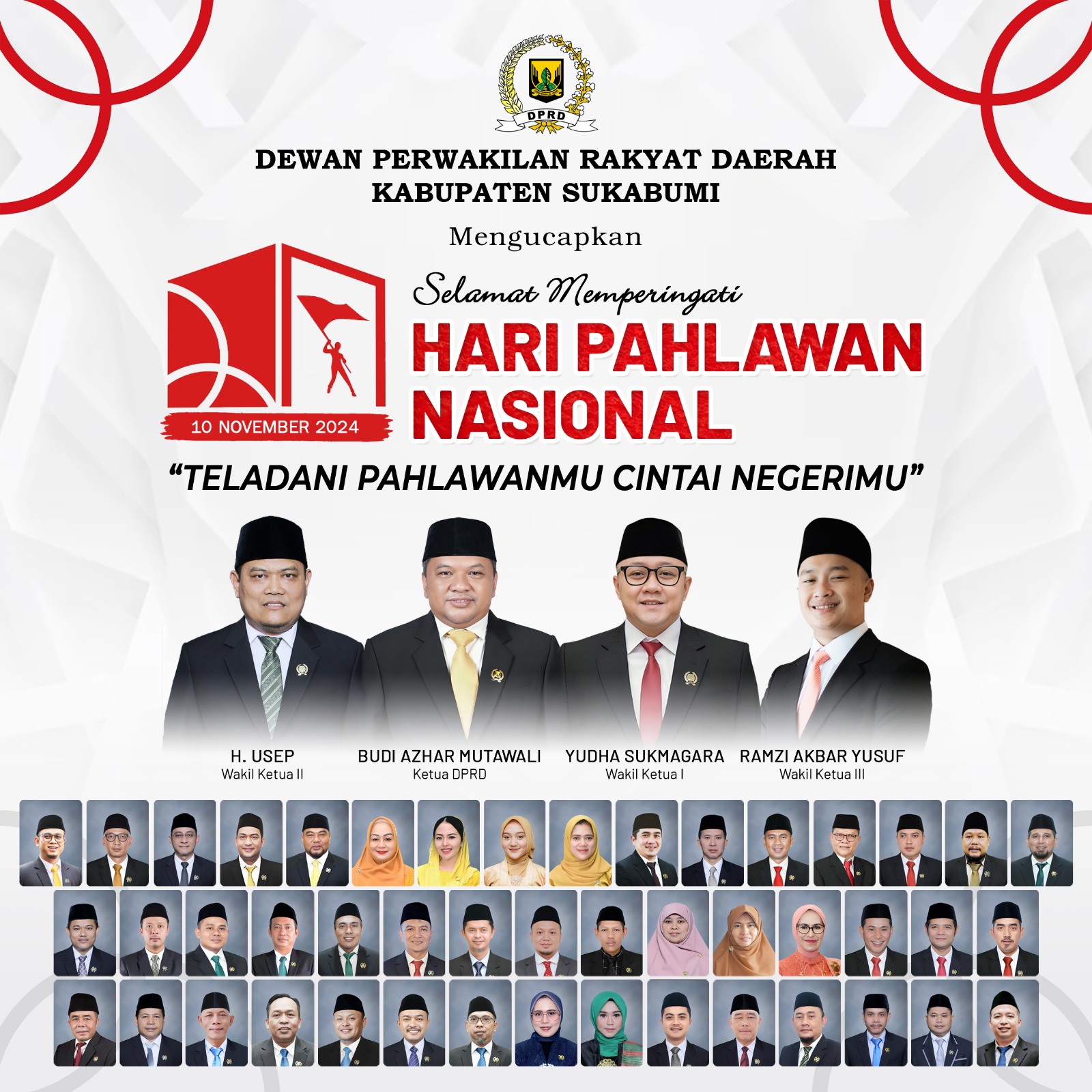 Hari Pahlawan Nasional DPRD Kab. SMI